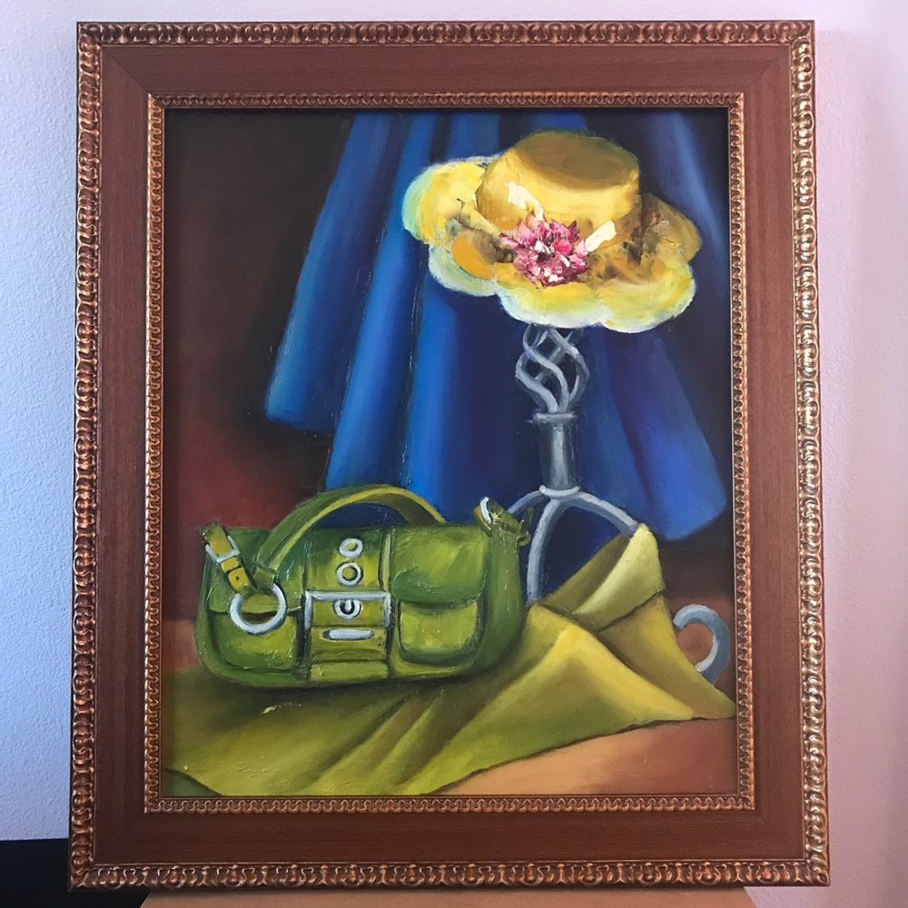 Vintage original oil painting